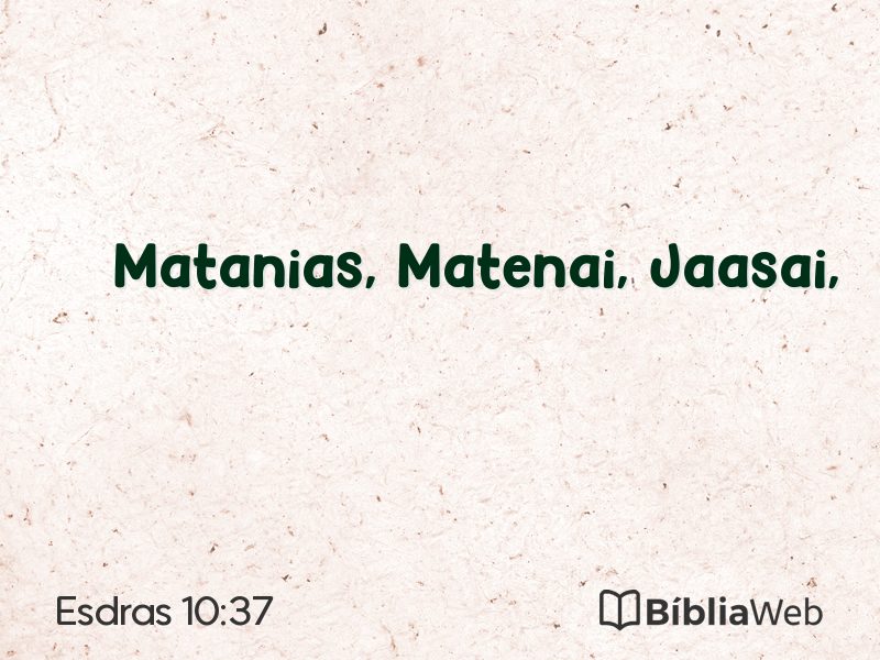 Esdras 10:37 em imagem para compartilhar