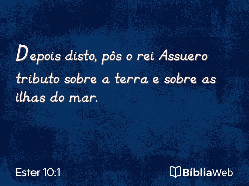Ester 10:1 em imagem para compartilhar