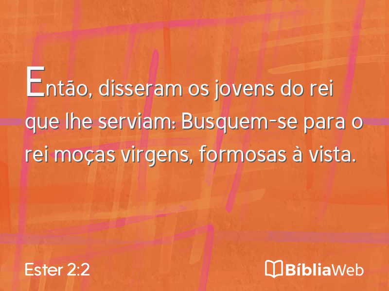 Ester 2:2 em imagem para compartilhar