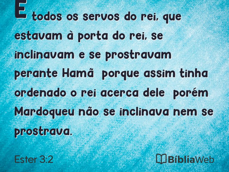 Ester 3:2 em imagem para compartilhar