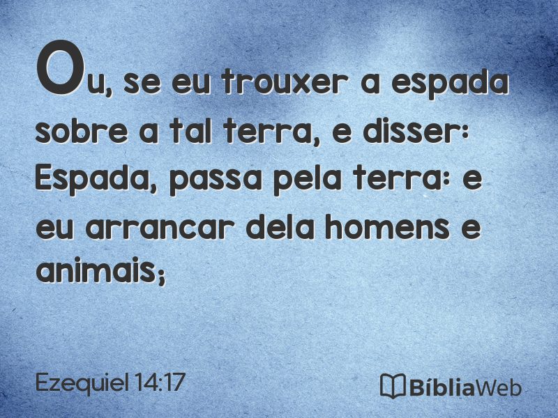 Ezequiel 14:17 em imagem para compartilhar