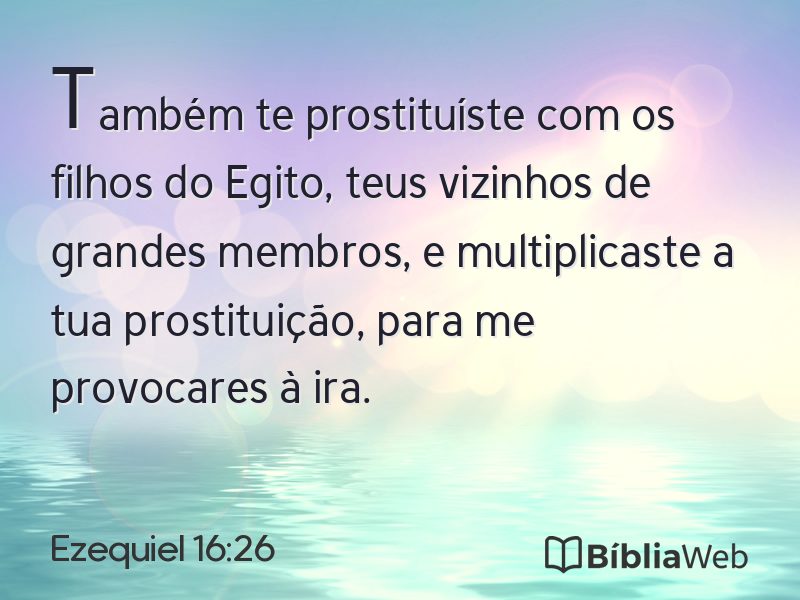 Ezequiel 16:26 em imagem para compartilhar