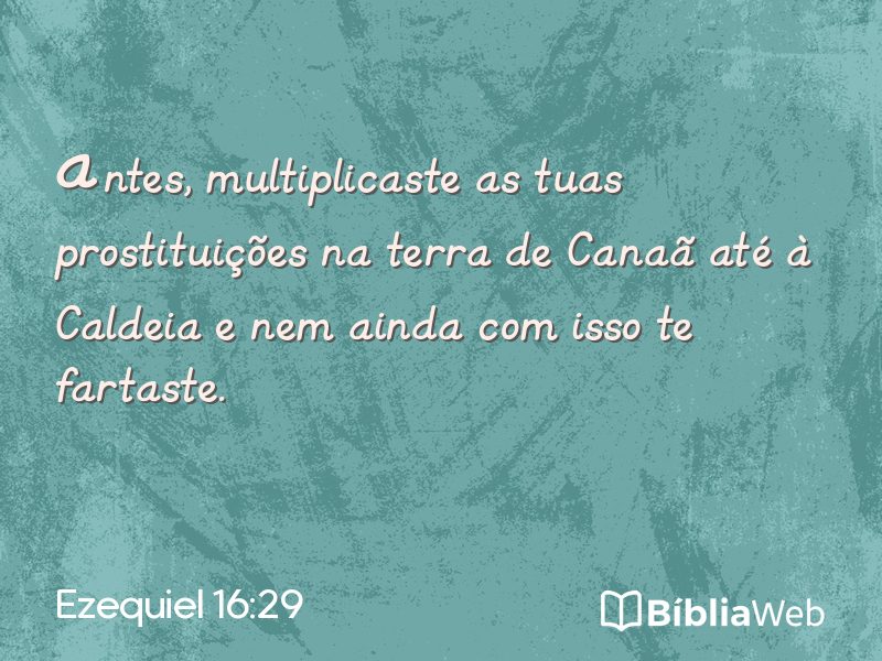 Ezequiel 16:29 em imagem para compartilhar