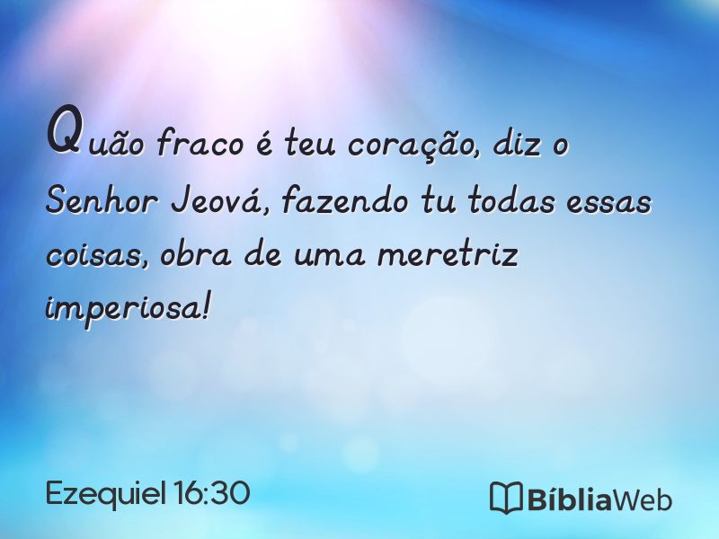 Ezequiel 16:30 em imagem para compartilhar