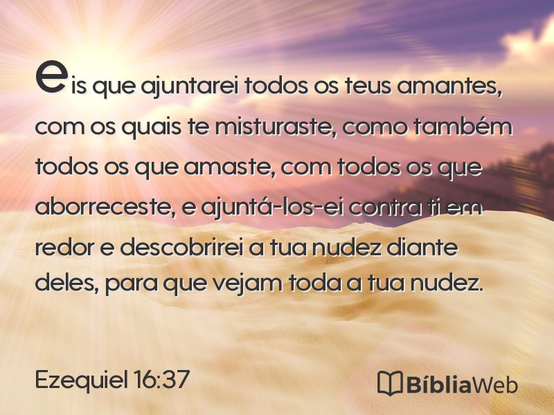 Ezequiel 16:37 em imagem para compartilhar