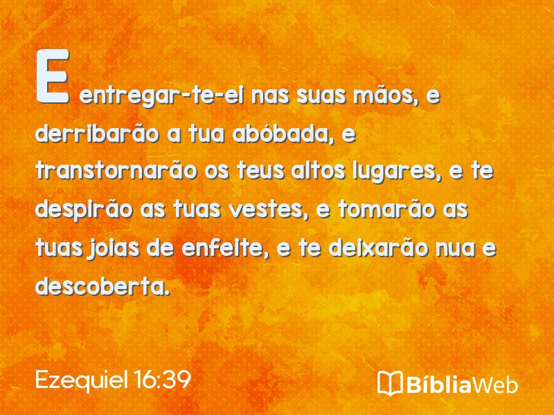 Ezequiel 16:39 em imagem para compartilhar