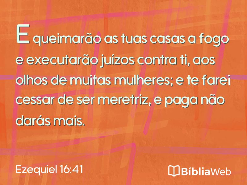 Ezequiel 16:41 em imagem para compartilhar