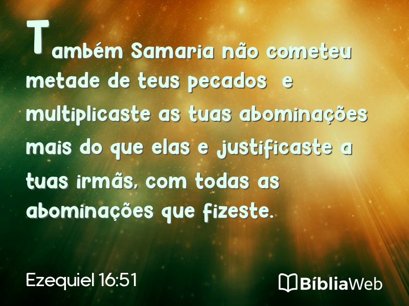 Ezequiel 16:51 em imagem para compartilhar