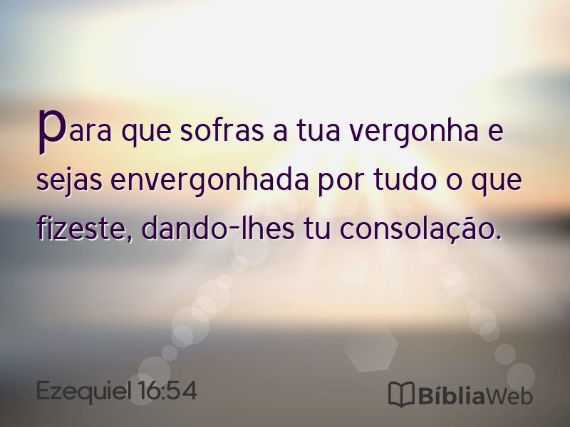 Ezequiel 16:54 em imagem para compartilhar