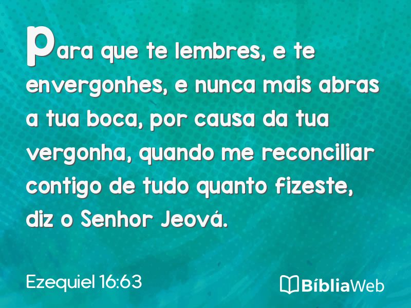 Ezequiel 16:63 em imagem para compartilhar