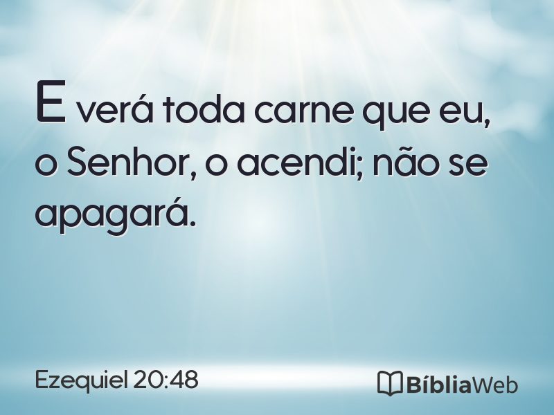 Ezequiel 20:48 em imagem para compartilhar
