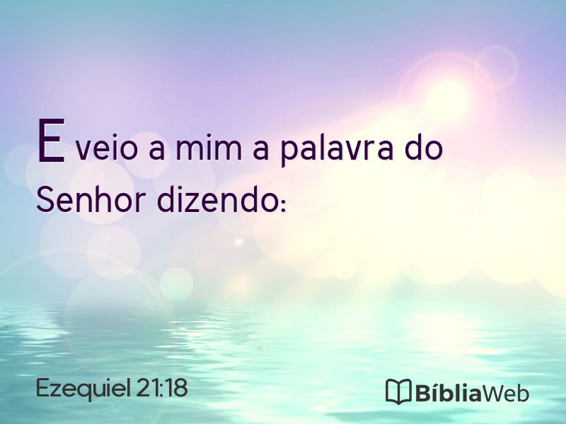 Ezequiel 21:18 em imagem para compartilhar