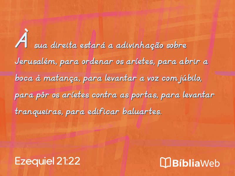 Ezequiel 21:22 em imagem para compartilhar
