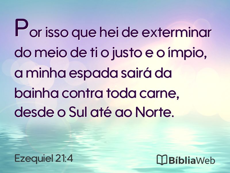 Ezequiel 21:4 em imagem para compartilhar