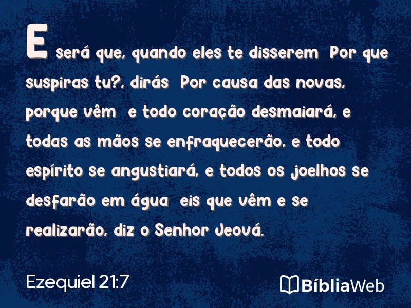 Ezequiel 21:7 em imagem para compartilhar