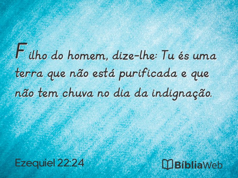 Ezequiel 22:24 em imagem para compartilhar