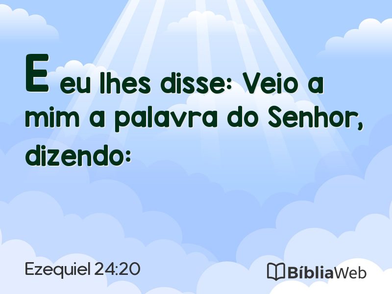 Ezequiel 24:20 em imagem para compartilhar