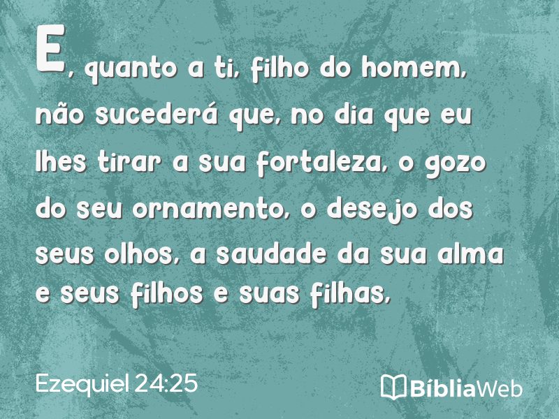 Ezequiel 24:25 em imagem para compartilhar