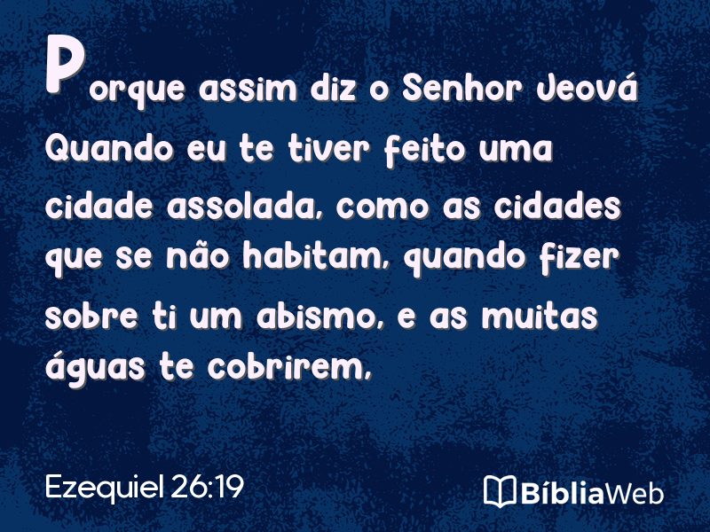 Ezequiel 26:19 em imagem para compartilhar