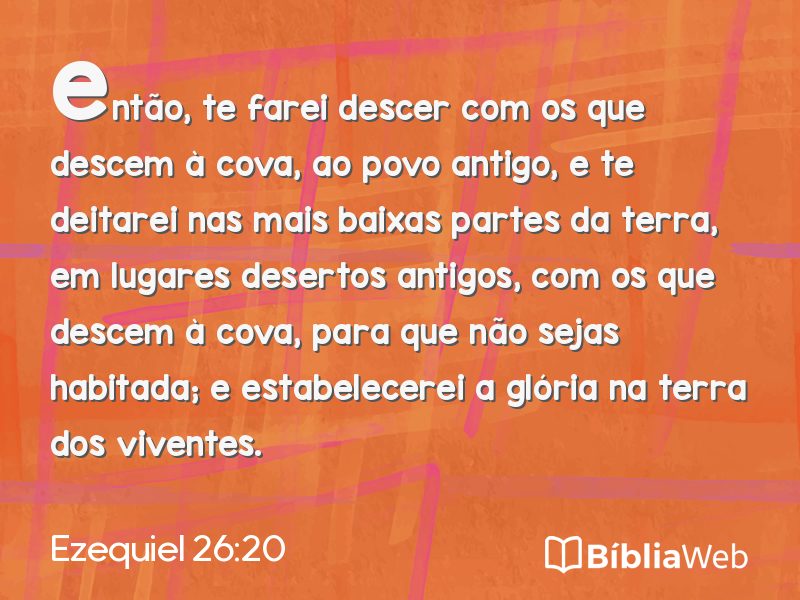 Ezequiel 26:20 em imagem para compartilhar