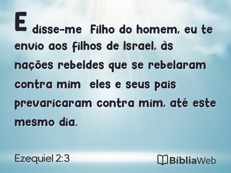 Ezequiel 2:3 em imagem para compartilhar