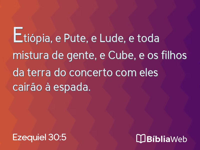 Ezequiel 30:5 em imagem para compartilhar