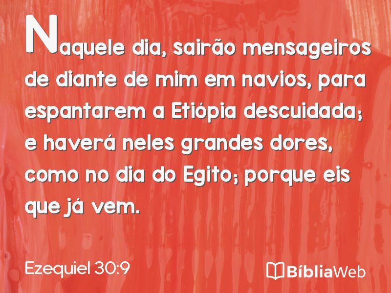 Ezequiel 30:9 em imagem para compartilhar