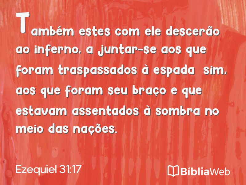 Ezequiel 31:17 em imagem para compartilhar
