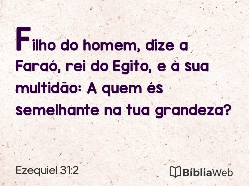Ezequiel 31:2 em imagem para compartilhar