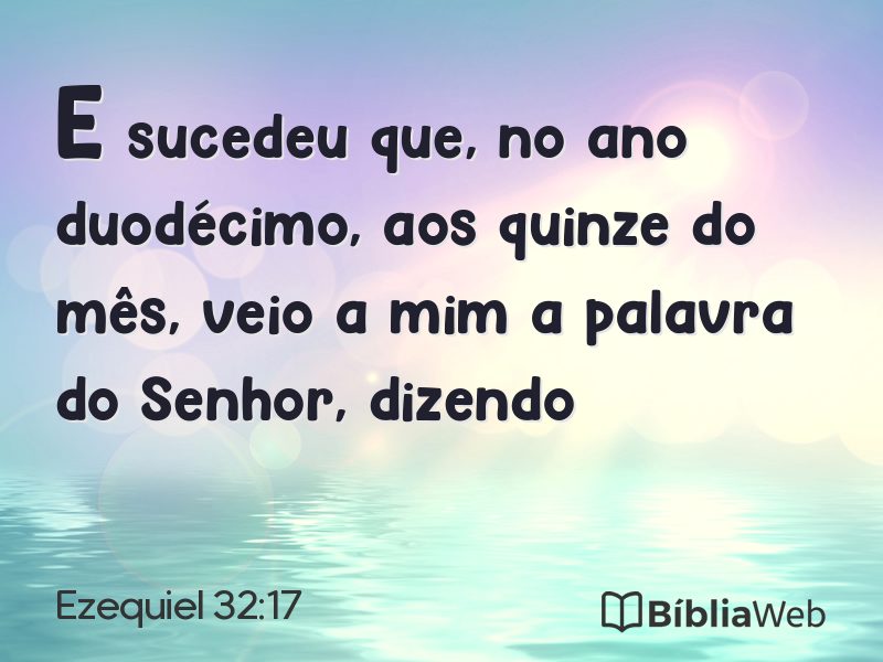 Ezequiel 32:17 em imagem para compartilhar
