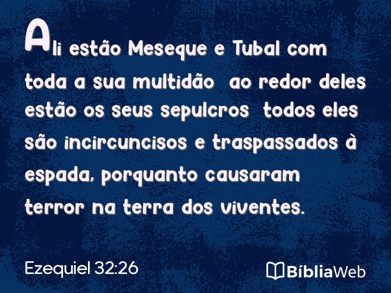 Ezequiel 32:26 em imagem para compartilhar