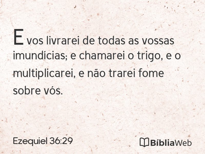 Ezequiel 36:29 em imagem para compartilhar