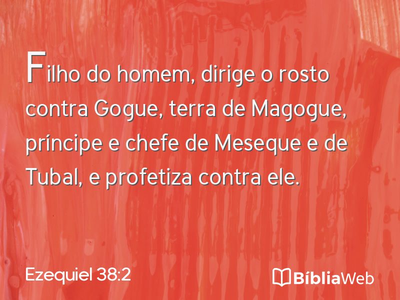 Ezequiel 38:2 em imagem para compartilhar