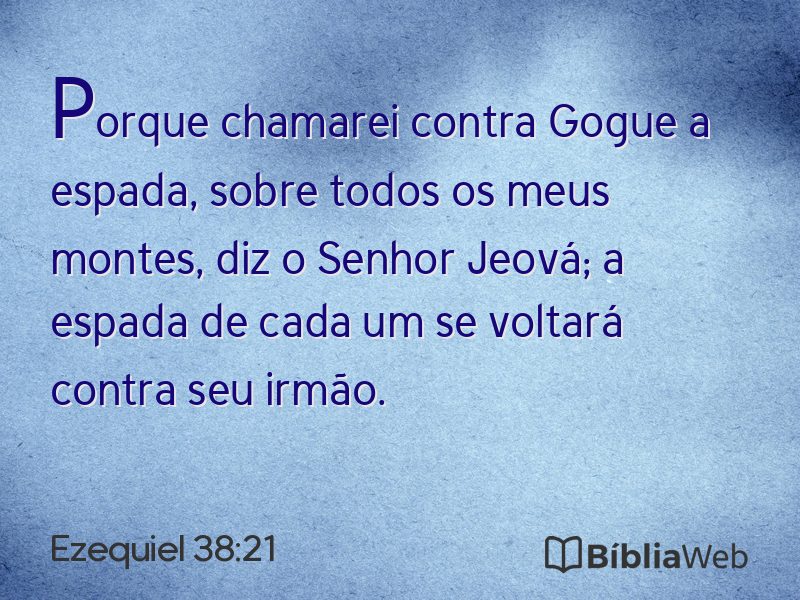 Ezequiel 38:21 em imagem para compartilhar