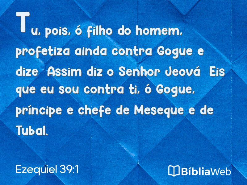 Ezequiel 39:1 em imagem para compartilhar