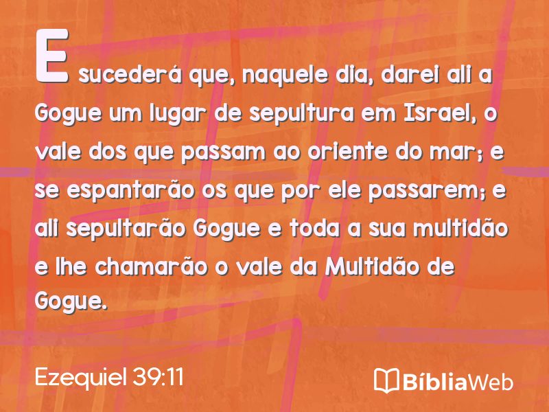 Ezequiel 39:11 em imagem para compartilhar