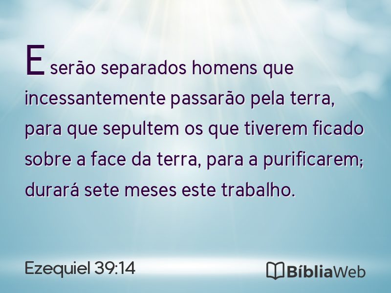 Ezequiel 39:14 em imagem para compartilhar