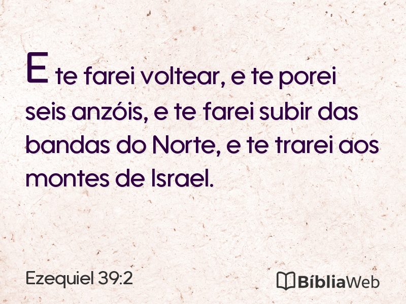 Ezequiel 39:2 em imagem para compartilhar
