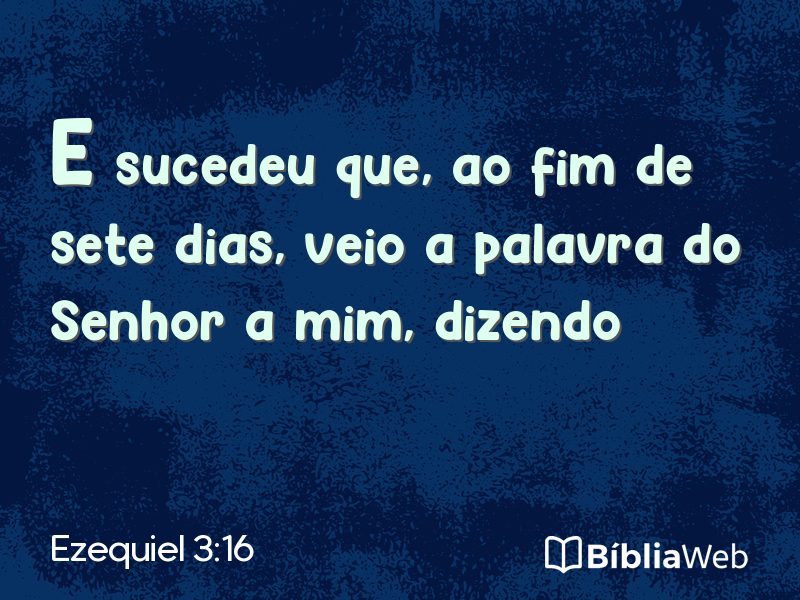Ezequiel 3:16 em imagem para compartilhar