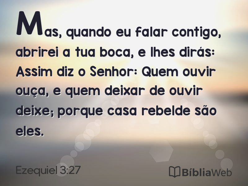 Ezequiel 3:27 em imagem para compartilhar