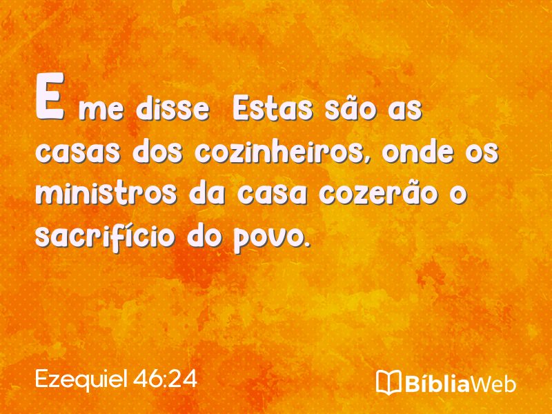Ezequiel 46:24 em imagem para compartilhar
