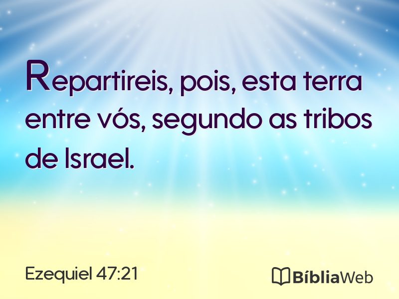 Ezequiel 47:21 em imagem para compartilhar