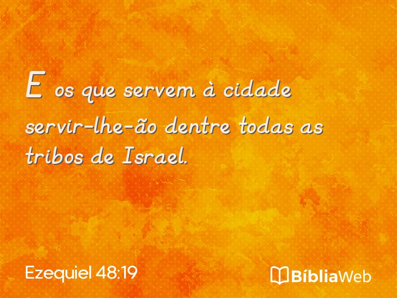 Ezequiel 48:19 em imagem para compartilhar