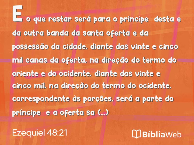 Ezequiel 48:21 em imagem para compartilhar