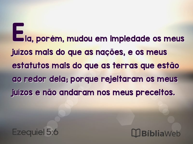 Ezequiel 5:6 em imagem para compartilhar