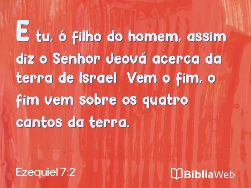 Ezequiel 7:2 em imagem para compartilhar