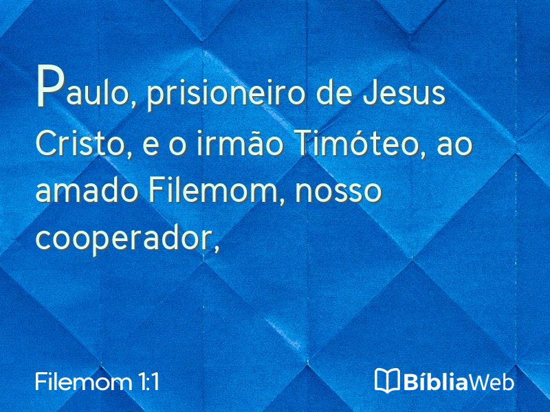 Filemom 1:1 em imagem para compartilhar