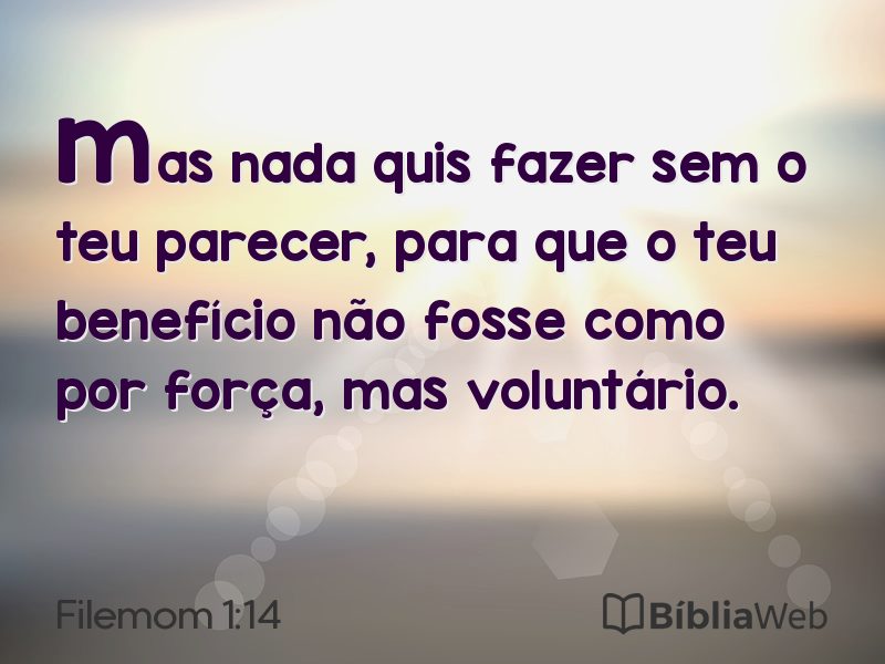 Filemom 1:14 em imagem para compartilhar