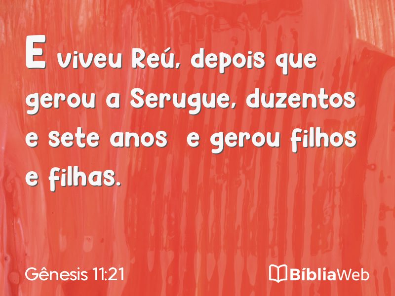 Gênesis 11:21 em imagem para compartilhar