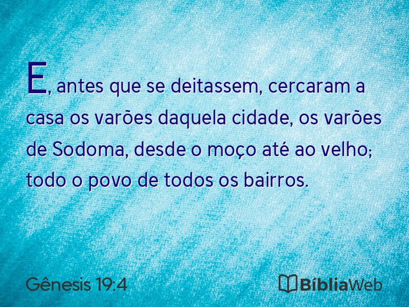 Gênesis 19:4 em imagem para compartilhar